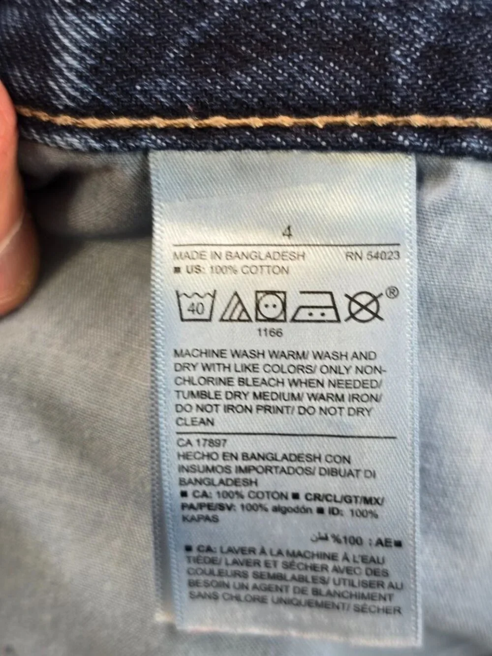 Old Navy Womens High-Rise Slouchy Straight Jeans Size 4 Dark Wash Denim - Picture 4 of 6